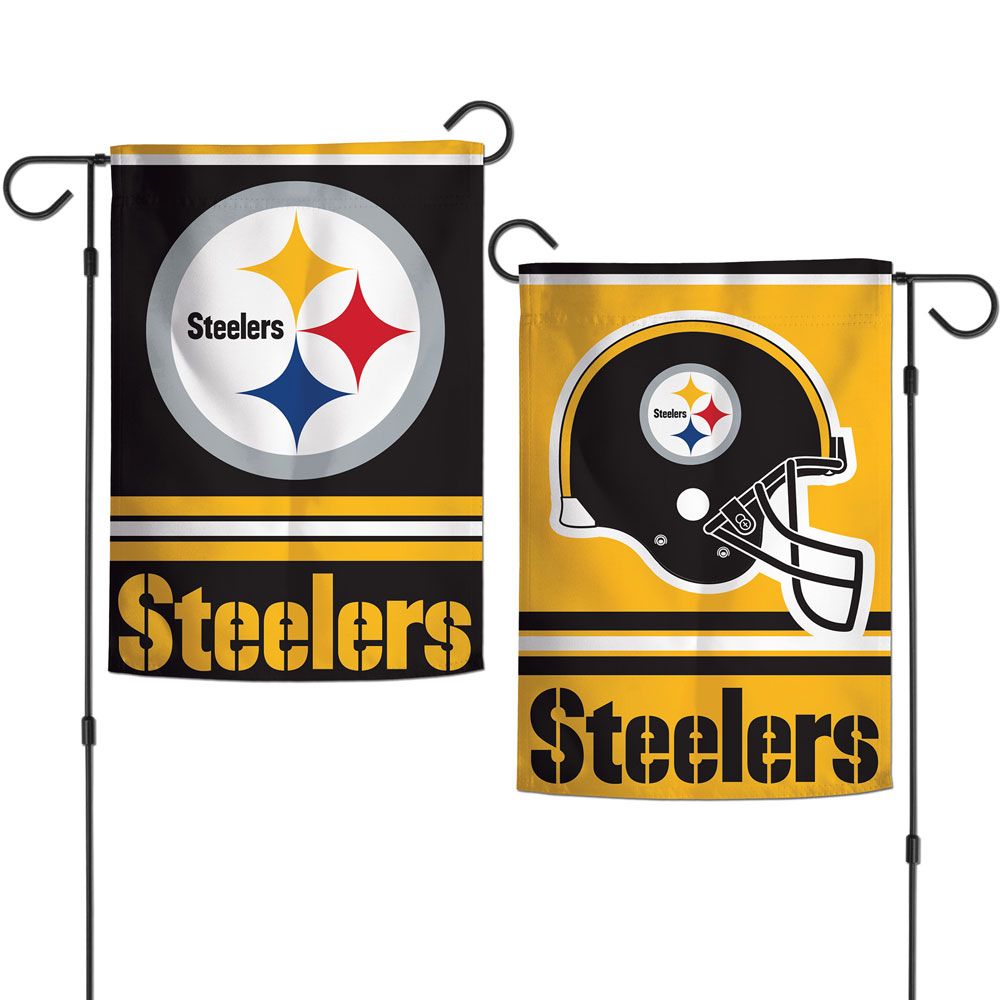 12.5'x18' Pittsburgh Steelers Garden Flag | Flags A' Flying