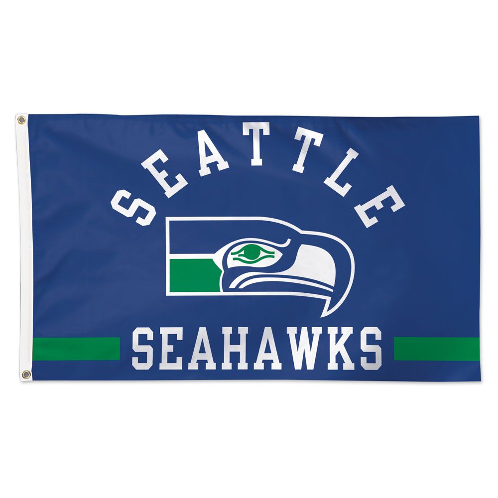 3x5 Seattle Seahawks Retro Outdoor Flag | Flags A' Flying