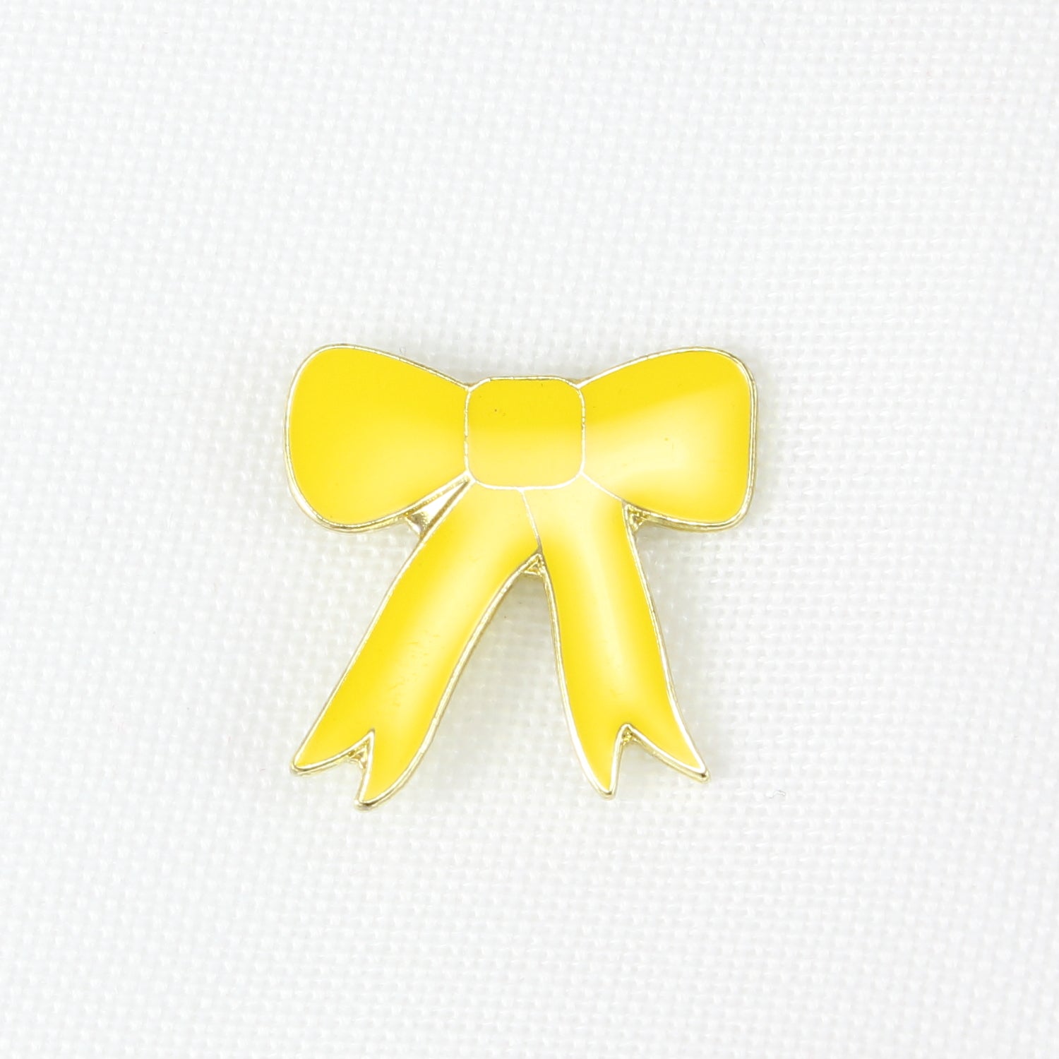 Yellow Ribbon with Support Our Troops Lapel Pin