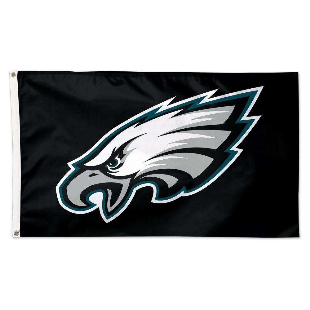 Philadelphia Eagles Patch Button Circle Logo Flag Large 3x5 Banner