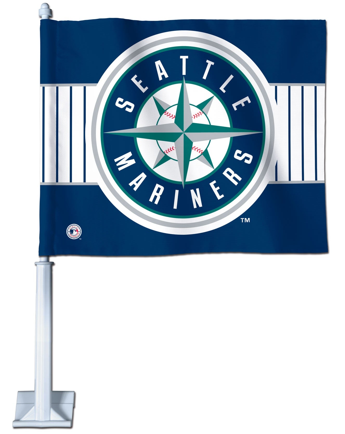 Seattle Mariners 12 Team Color Flag Sign