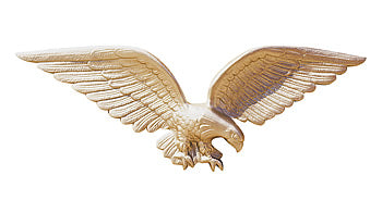 24" Gold-Bronze Decorative Wall Eagle