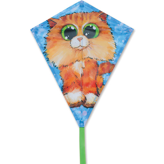 Playful Kitty Diamond Kite