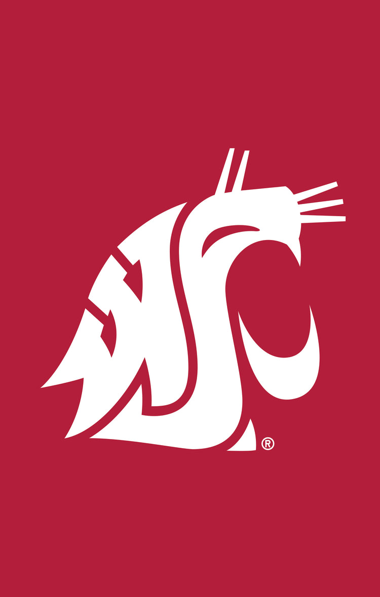 28"x44" Washington State University Cougars House Flag