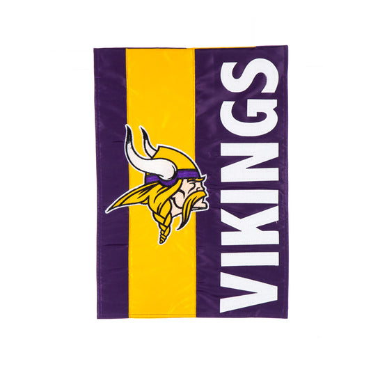 12.5"x18" Minnesota Vikings Double-Sided Garden Flag