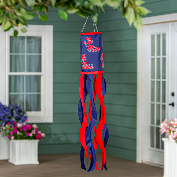 40" University of Mississippi Rebels Windsock