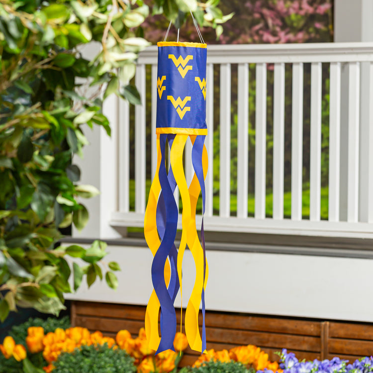 40" West Virginia University Mountaineers Windsock