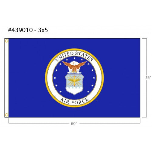 3x5 US Air Force Seal Outdoor Nylon Flag