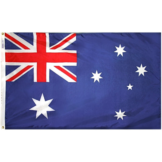 5x8 Australia Outdoor Nylon Flag