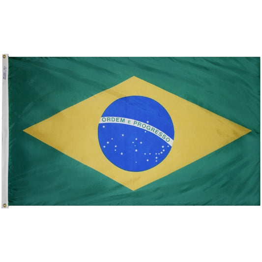 5x8 Brazil Outdoor Nylon Flag