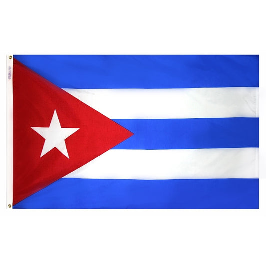 3x5 Cuba Outdoor Nylon Flag