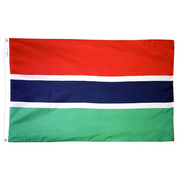 3x5 Gambia Outdoor Nylon Flag