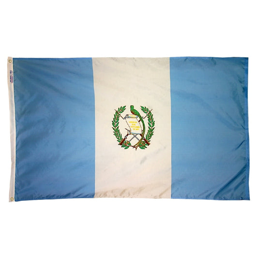 3x5 Guatemala Outdoor Nylon Flag