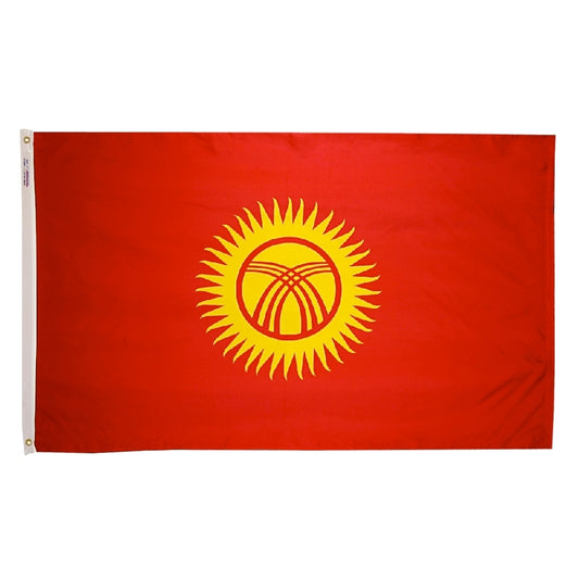 3x5 Kyrgyzstan Outdoor Nylon Flag