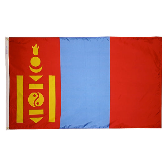 3x5 Mongolia Outdoor Nylon Flag