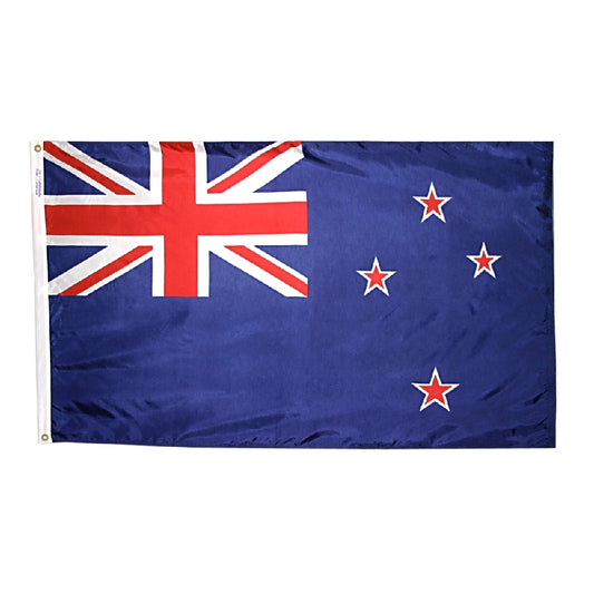 5x8 New Zealand Outdoor Nylon Flag